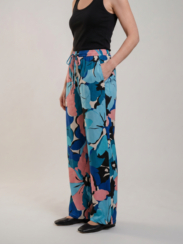 Pyjama Pétale bleu- 100% viscose – Image 3