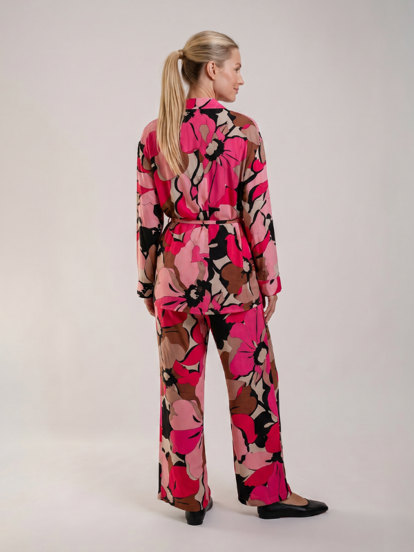 Pyjama Pétale bleu- 100% viscose – Image 5